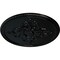 Ekena Millwork Milton Ceiling Medallion (Fits Canopies up to 7 7/8"), Hand-Painted Black Pearl, 40 5/8"OD x 1 3/4"P CM40MIBPS - alternate 2